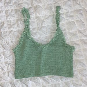 PacSun Ruched Crop Top